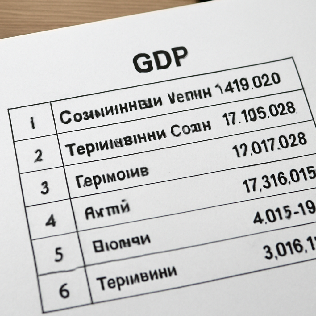 ВВП по странам мира