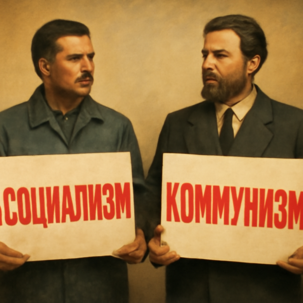 Разница между социализмом и коммунизмом