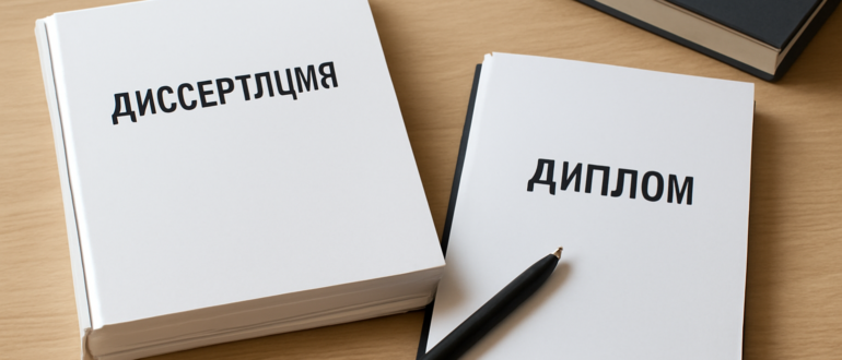 Чем отличается диссертация от диплома