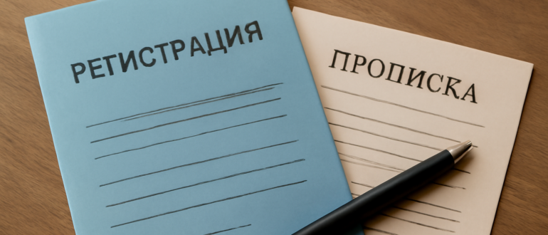 Чем отличается регистрация от прописки
