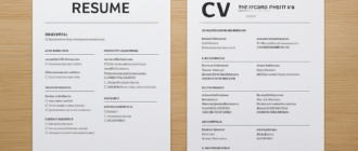 Чем отличается резюме от CV