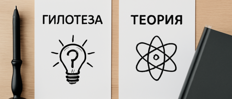 Чем отличается гипотеза от теории
